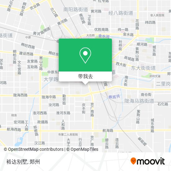 裕达别墅地图
