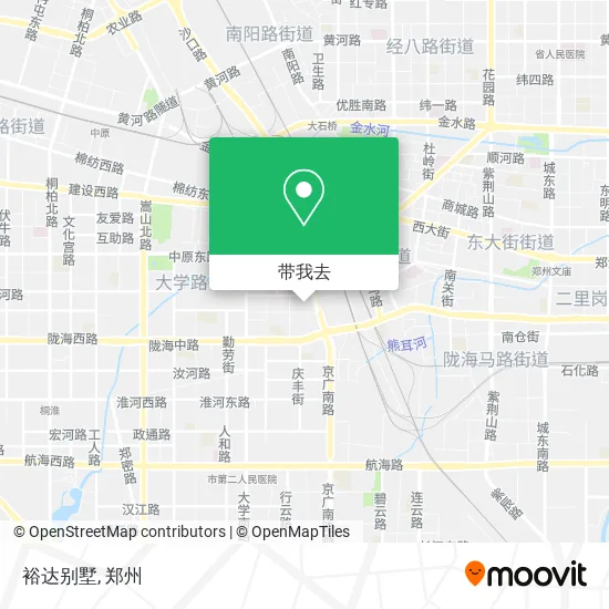 裕达别墅地图