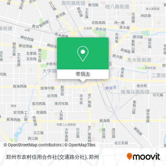 郑州市农村信用合作社(交通路分社)地图