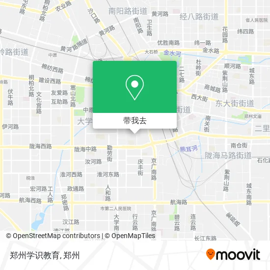 郑州学识教育地图