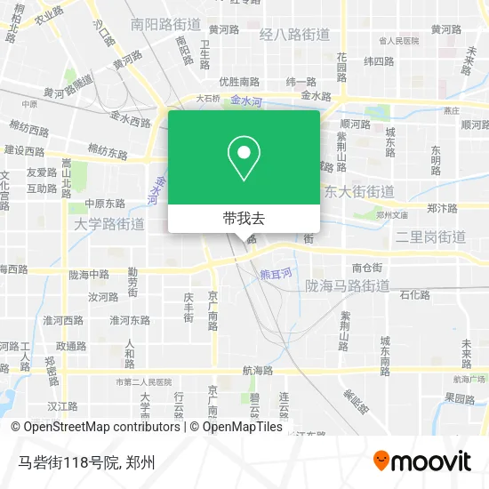 马砦街118号院地图