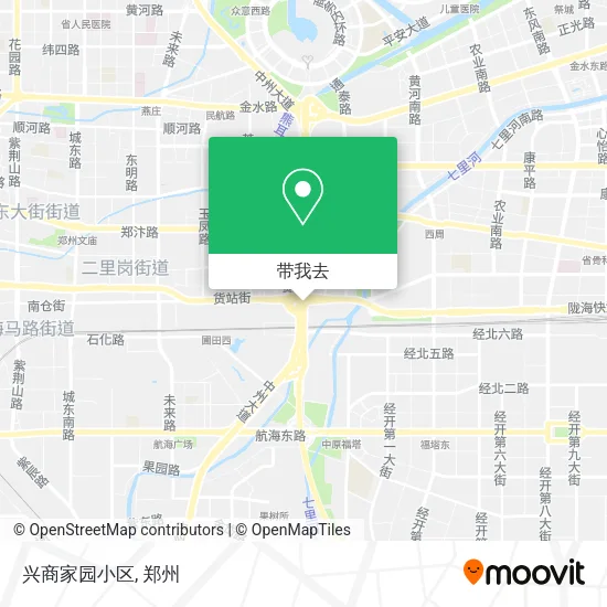 兴商家园小区地图