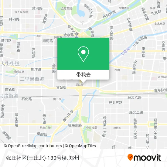 张庄社区(王庄北)-130号楼地图