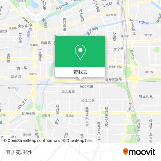 宜居苑地图