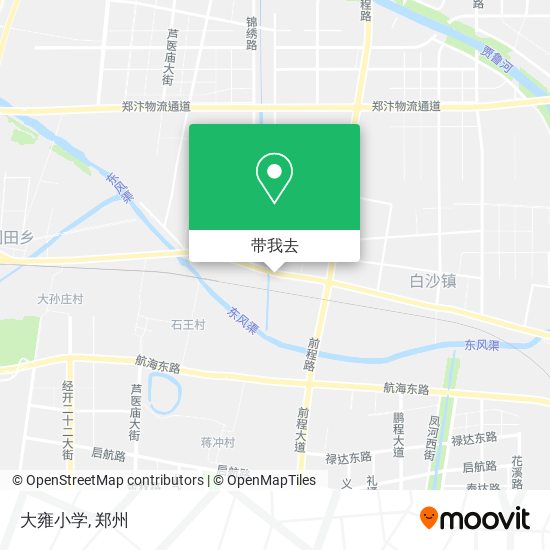 大雍小学地图