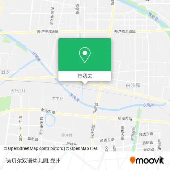 诺贝尔双语幼儿园地图