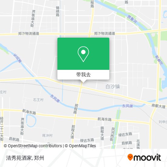 清秀苑酒家地图