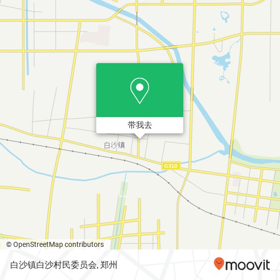白沙镇白沙村民委员会地图