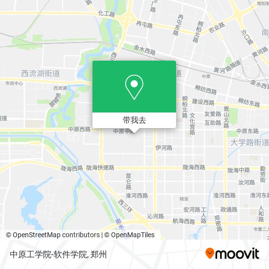 中原工学院-软件学院地图