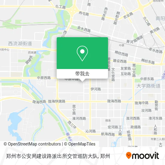 郑州市公安局建设路派出所交管巡防大队地图