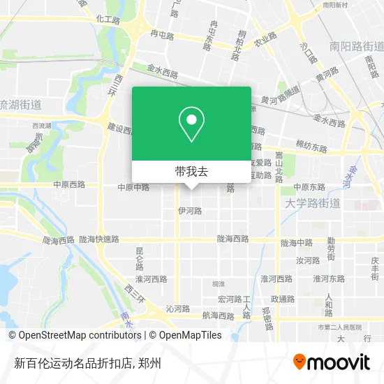 新百伦运动名品折扣店地图