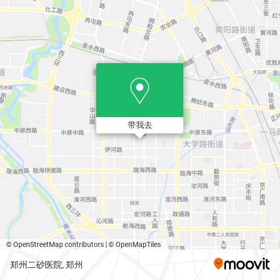 郑州二砂医院地图