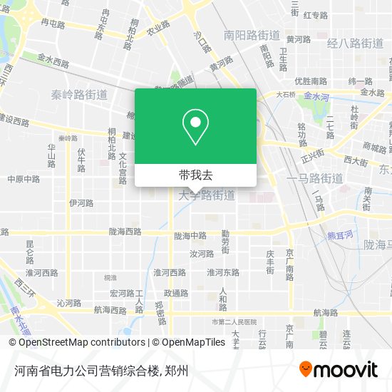 河南省电力公司营销综合楼地图
