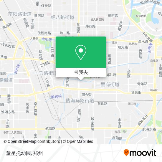 童星托幼园地图