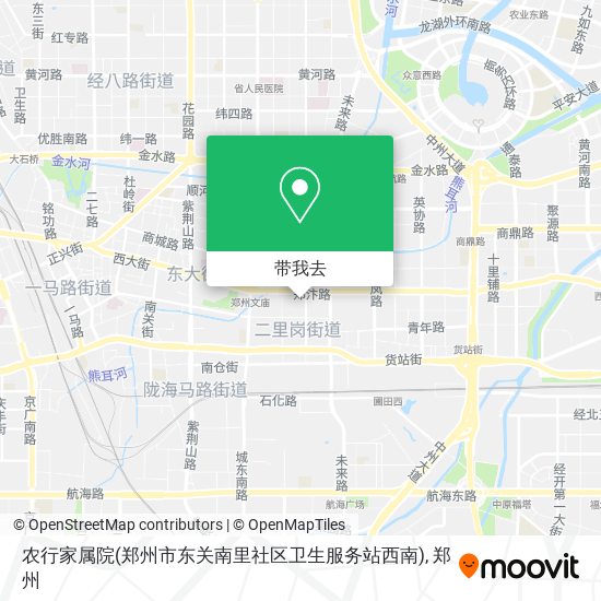 农行家属院(郑州市东关南里社区卫生服务站西南)地图