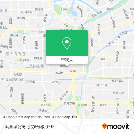 凤凰城公寓北院6号楼地图