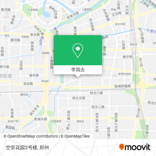空管花园2号楼地图