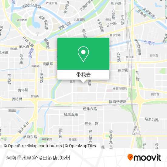 河南香水皇宫假日酒店地图