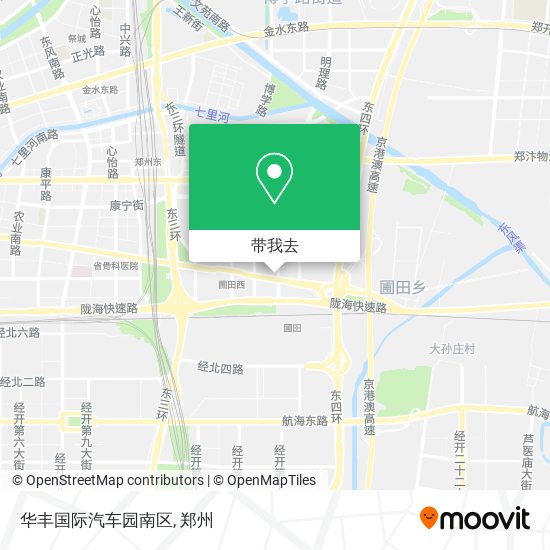 华丰国际汽车园南区地图