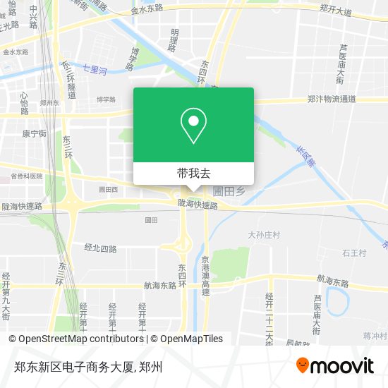 郑东新区电子商务大厦地图