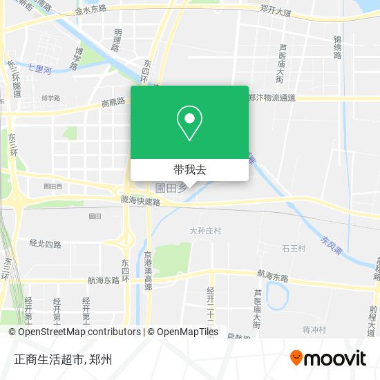 正商生活超市地图