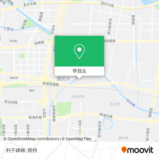 列子碑林地图