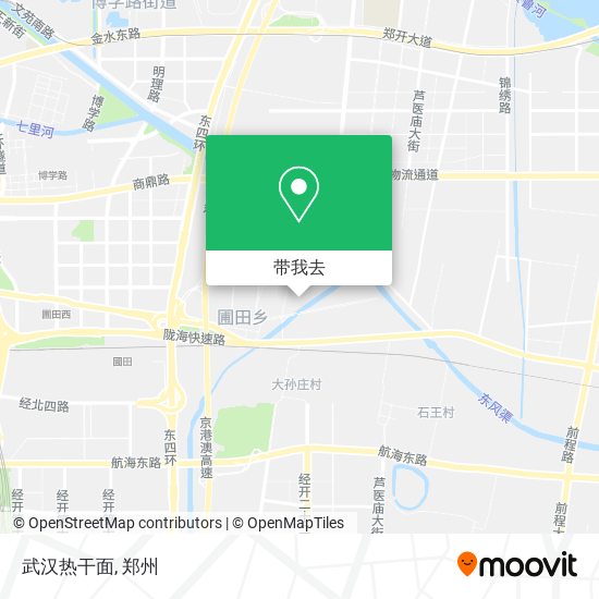 武汉热干面地图