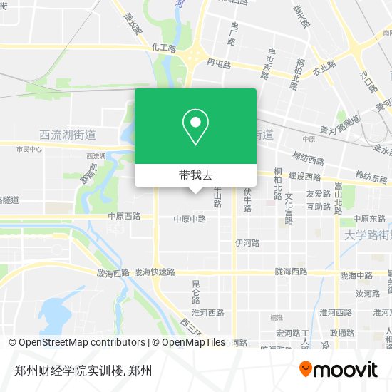 郑州财经学院实训楼地图