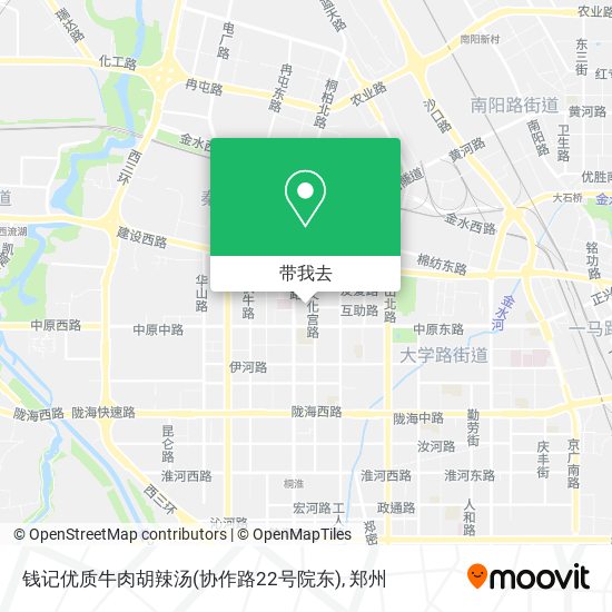 钱记优质牛肉胡辣汤(协作路22号院东)地图