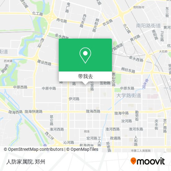 人防家属院地图