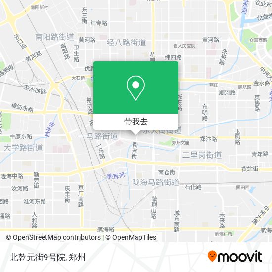 北乾元街9号院地图