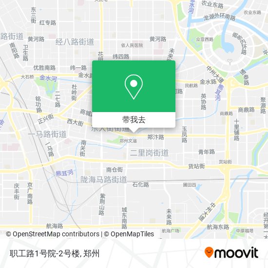 职工路1号院-2号楼地图