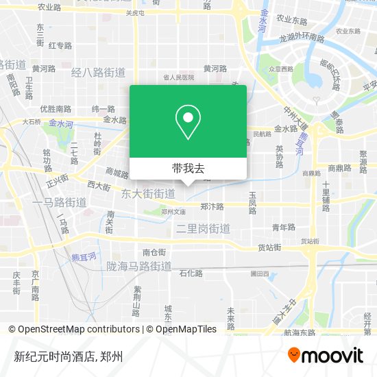 新纪元时尚酒店地图