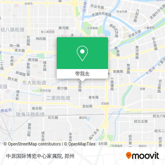 中原国际博览中心家属院地图