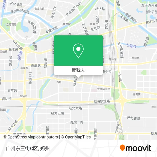 广州东三街C区地图
