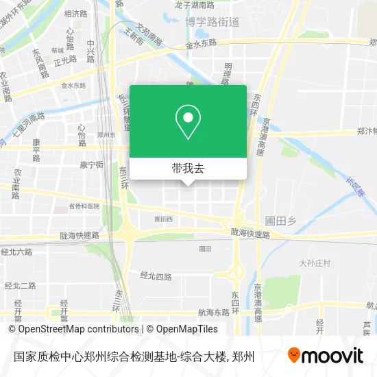 国家质检中心郑州综合检测基地-综合大楼地图