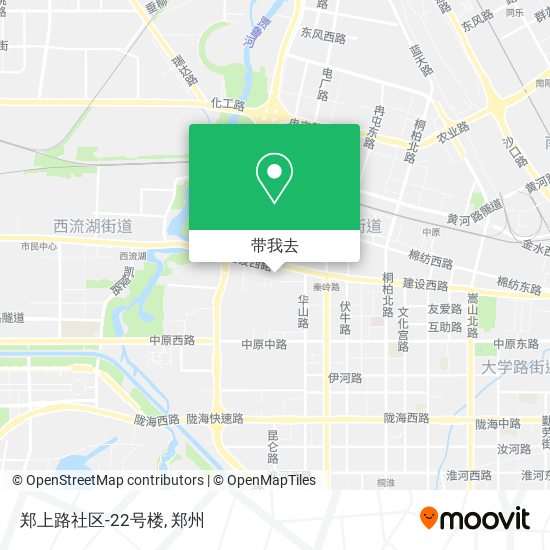 郑上路社区-22号楼地图