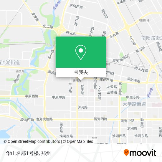 华山名郡1号楼地图