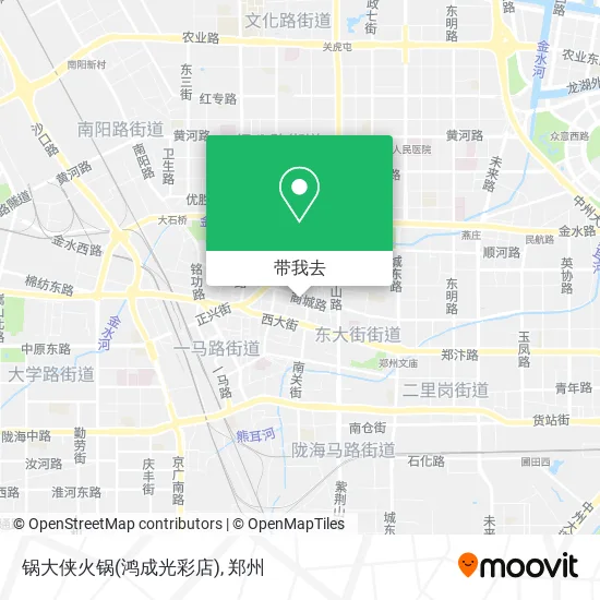锅大侠火锅(鸿成光彩店)地图