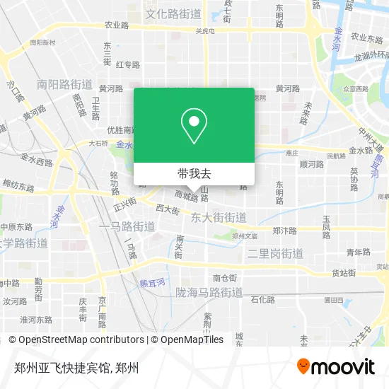 郑州亚飞快捷宾馆地图