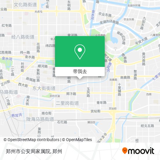 郑州市公安局家属院地图