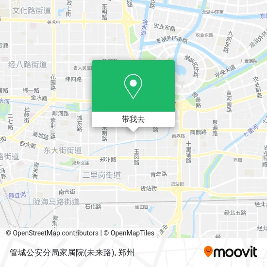 管城公安分局家属院(未来路)地图