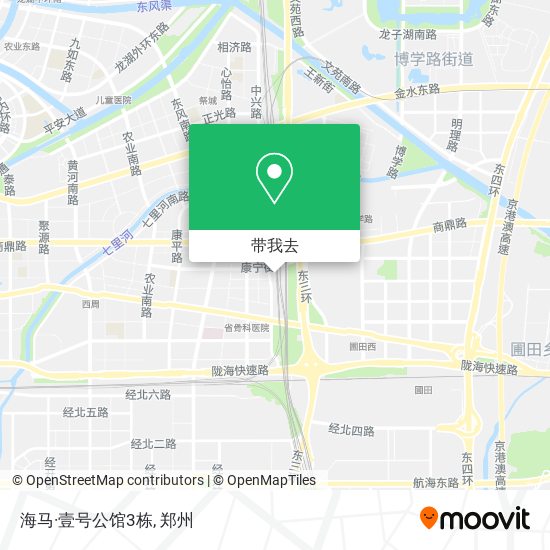 海马·壹号公馆3栋地图