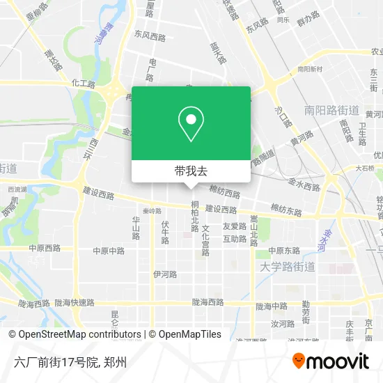 六厂前街17号院地图