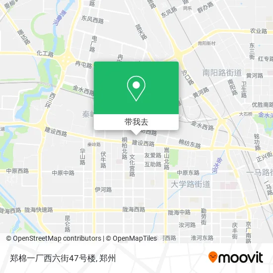 郑棉一厂西六街47号楼地图