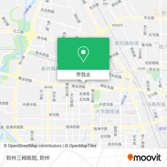 郑州三棉医院地图