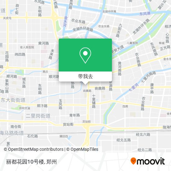 丽都花园10号楼地图