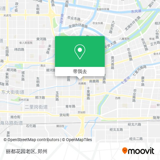 丽都花园老区地图