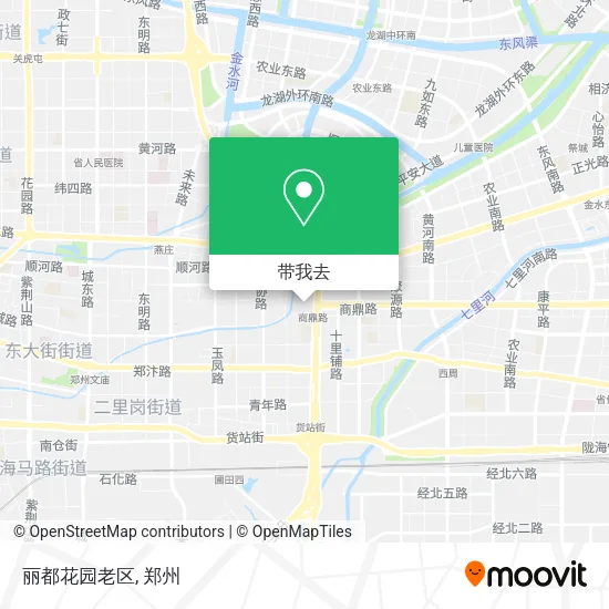 丽都花园老区地图