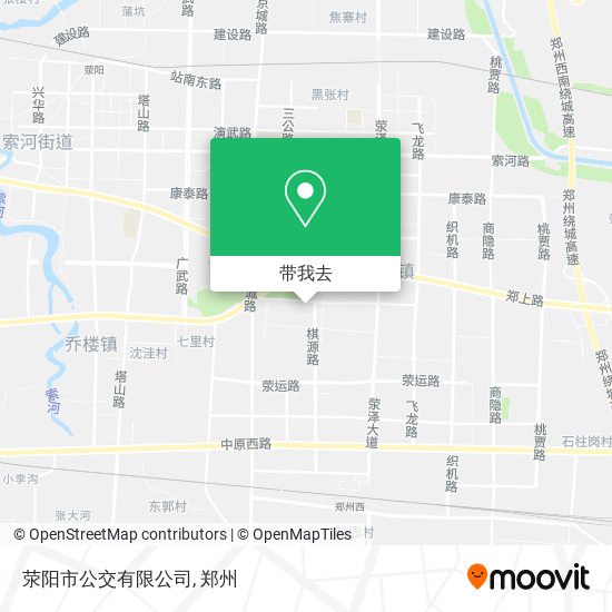 荥阳市公交有限公司地图
